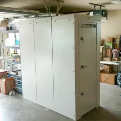 Armored Closet Installed in Garage