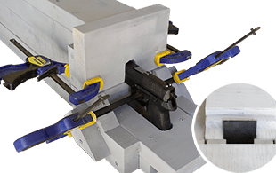 Ballistics Test Chamber